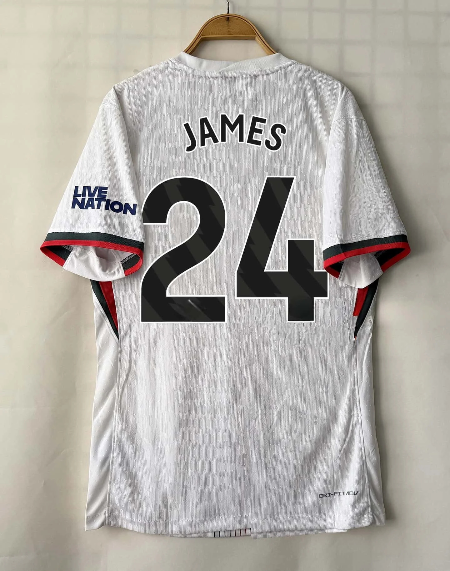 Camiseta Chelsea No. 25_26, Palmer No. 10, Enzo Cesar, Donato Delup, camiseta visitante, sudores y seca rápidamente Camisa de manga corta