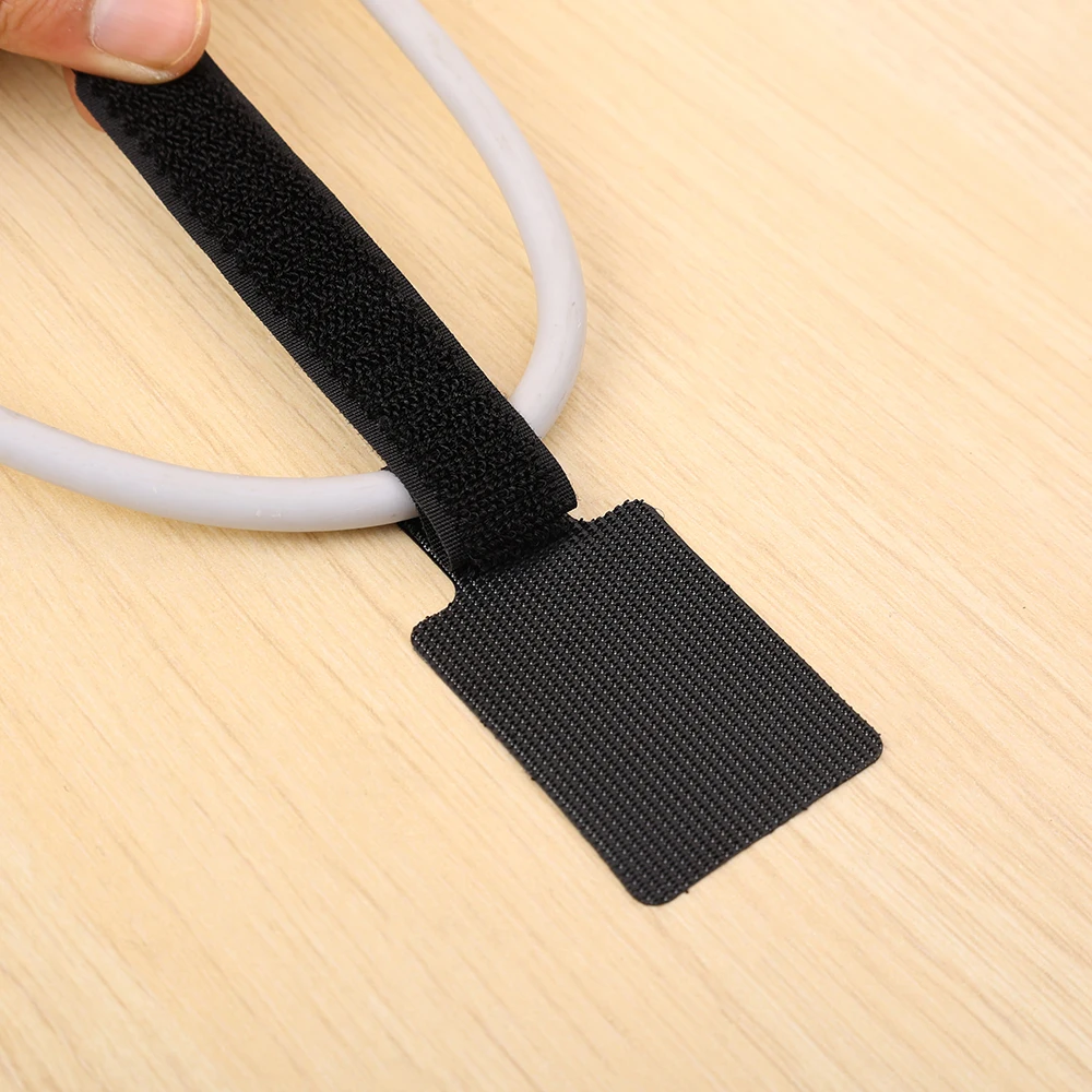 Self-adhesive Cable Organizer Ties Data Cord Charing Line Organizer Strap Desk Wire Kitchen Household Appliances Management Tape