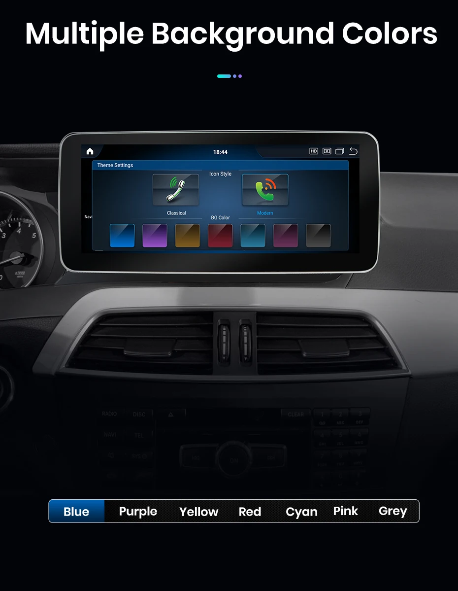 Junsun KSW Qualcomm 665 CarPlay Für Apple Auto Radio Multimedia Für Mercedes-Benz C Klasse W204 S205 C204 2007-2018 4G WiFi Stereo – Detail 13