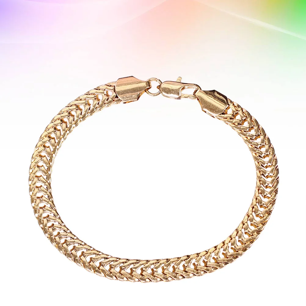 

Women Gold Hollow Bracelet Stylish Elegant Simple Lightweight Jewelry Decor Match Dress Skirt Pants Fantastic Gift for Female