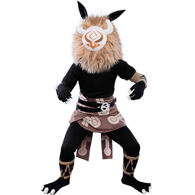 بقعة الأصلي الله تأثيري اللباس Qiuqiu رجل رجل أفخم رئيس مجموعة QQ رجل لعب الأدوار hilichurl