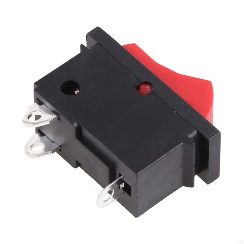 96GF Điện Tóc điện chuyển đổi Công tắc tóc Bộ phận 3 pin 3 Vị trí công tắc bật/tắt công tắc màu đỏ