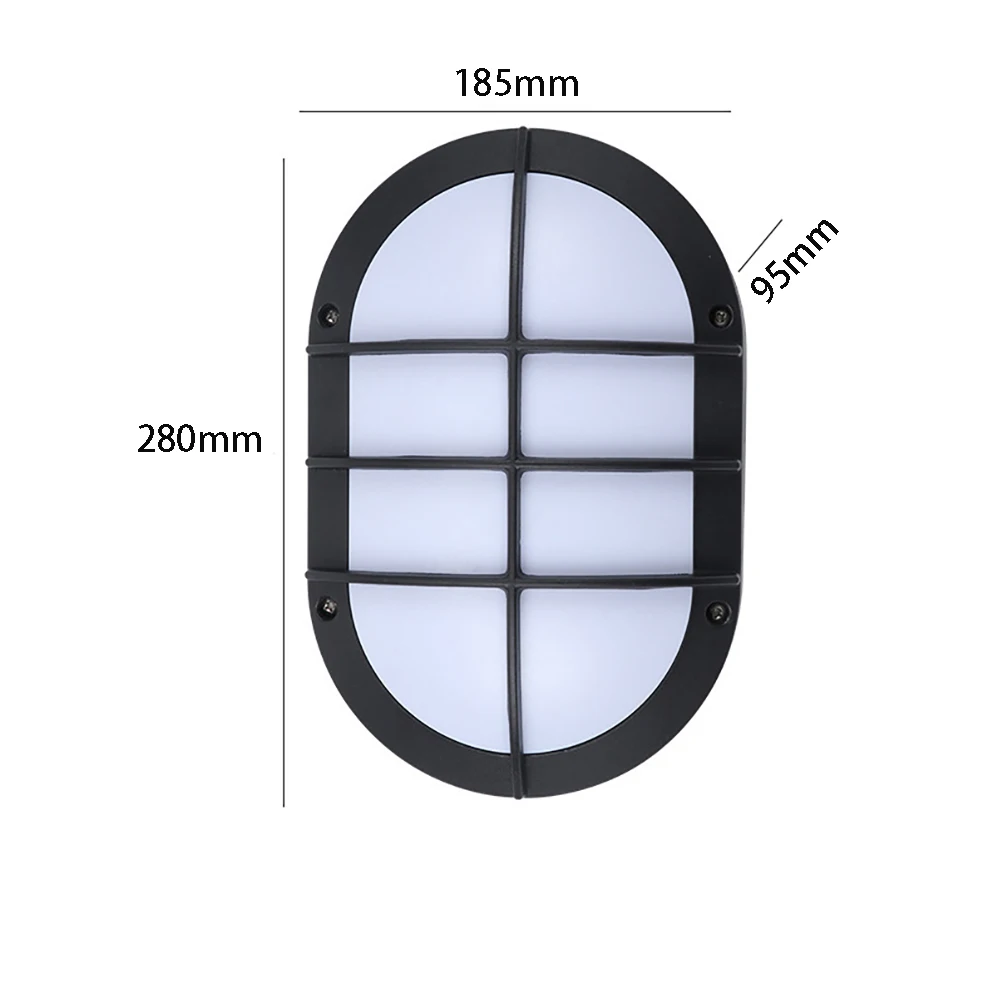 AC85-265V 12W/15W светодиодный настенная лампа для помещений и улицы IP65, водонепроницаемый современный минималистичный стиль, алюминиевый корпус, фонари для крыльца и сада