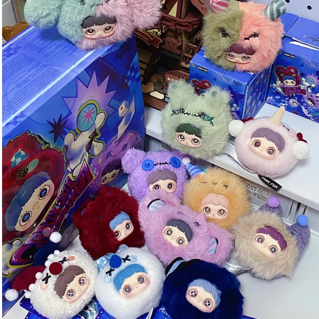 

Maymei Crazy Circus Blind Box - кавайная аниме-фигурка с сумкой, очаровательная Коллекционная летающая кукла-карп для украшения, милый загадочный подарок