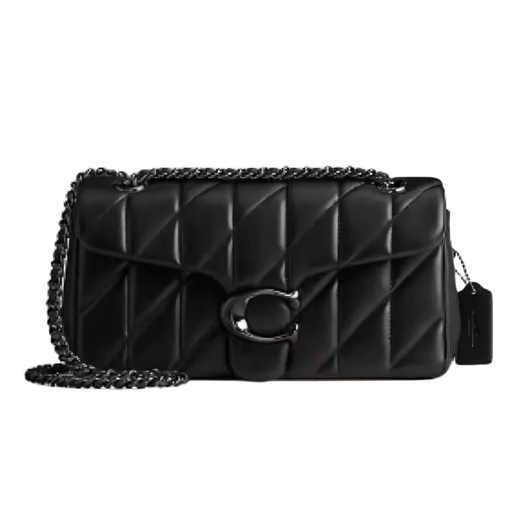 Nouveau sac à chaîne de haute qualité à motif diamant, sac messager à bandoulière, petit sac carré