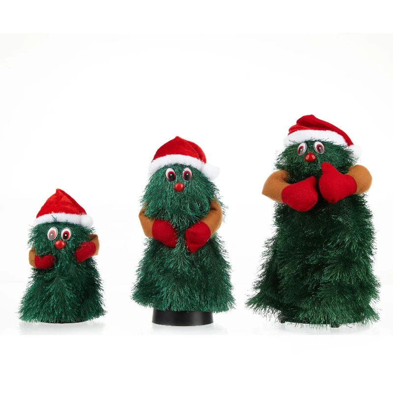 لعبة شجرة عيد الميلاد للرقص الكهربائي، لعبة دوارة مع موسيقى مبهجة، لعبة ممتعة للأطفال، هدية عيد الميلاد المثالية للأطفال