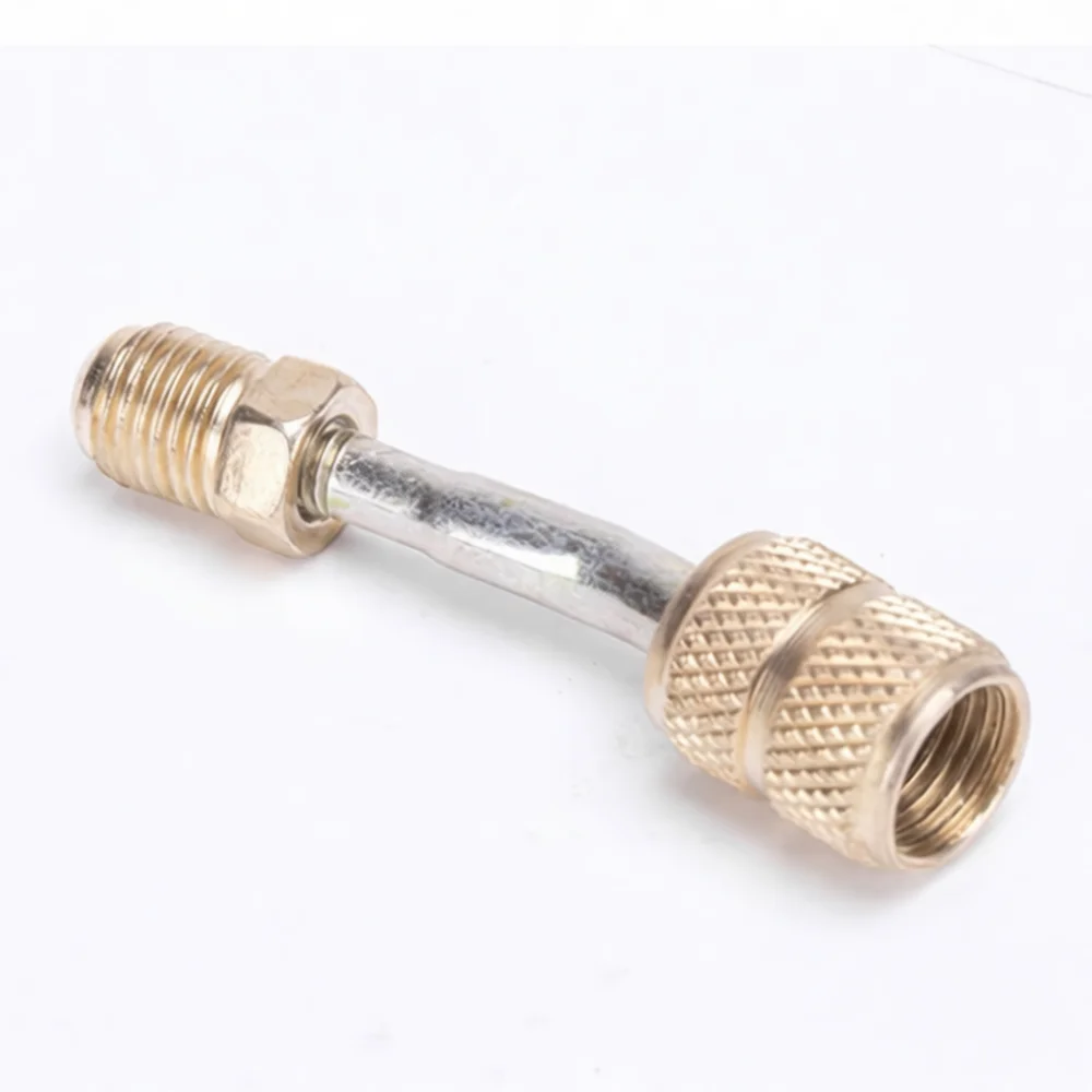 Air Conditioner Charging Adapter R410A To R22 Refrigerant Hose Conversion Connector HVAC System Maintenance Tool Frequency