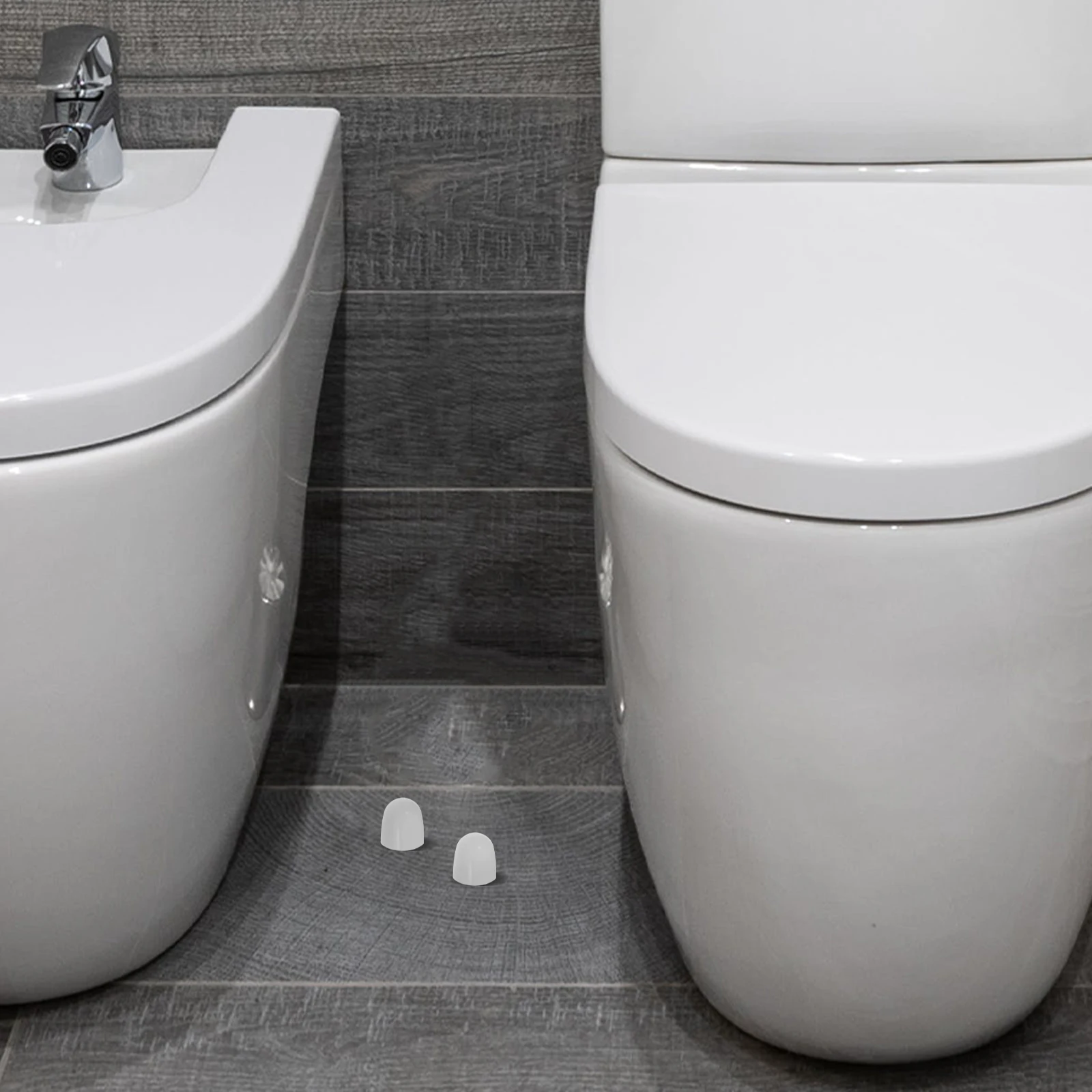 

4 Pcs Screw Decorative Cover Toilet Bolt Covers for Base Bathroom Accesories Caps Abs Universal