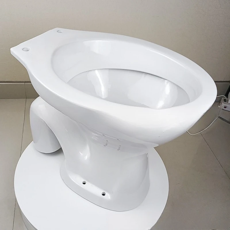 

British split toilet Small split toilet floor row Horizontal row