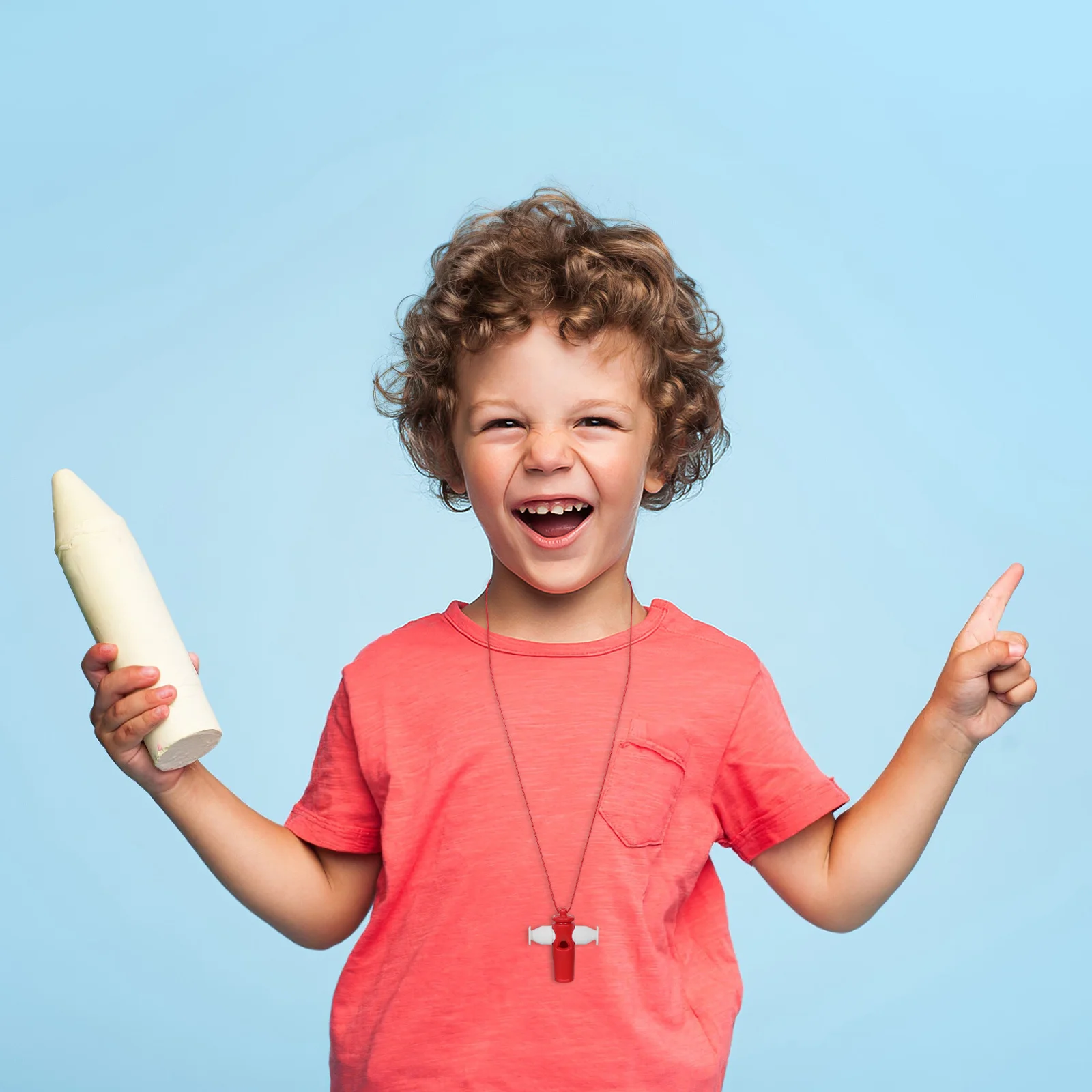 Silbato de Samba de plástico rojo para baile infantil, instrumento musical de jardín de infantes, silbatos de sonido de seguridad para profesores