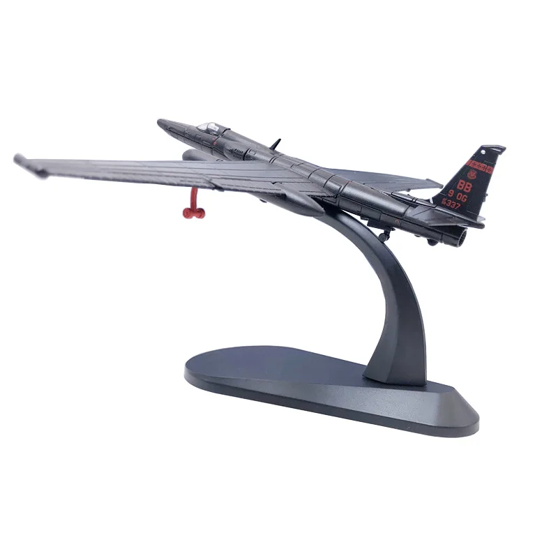 1/144 Scale US U-2 U2 Dragon Lady Reconnaissance Airplane Plane Diecast Metal Aircraft Ornament Model Boy Birthday Toy Gift