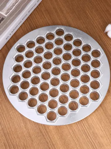 Aluminum Dumpling Mold 37 Holes Dumpling Ravioli Shape Mould Maker Russian Dumpling Mold Ravioli Maker Kitchen DIY Cooking Tool