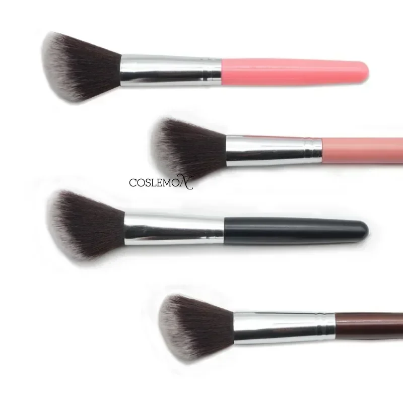 Make Up Brush for Powder Sculpting Application Fiber Hair Professional Blush Brush for Natural Glow Soft Dense Beauty Tools