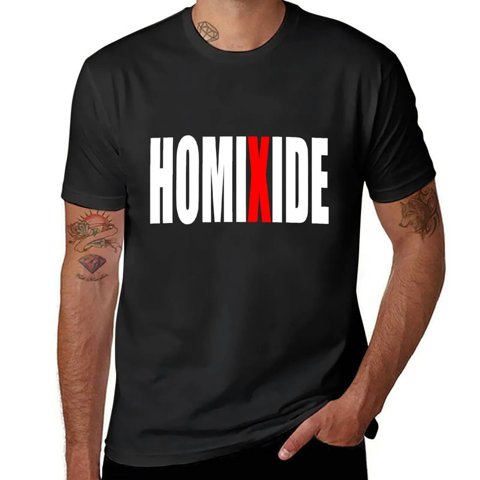 HOMICIDE GANG T-Shirt new edition oversizeds mens clothing