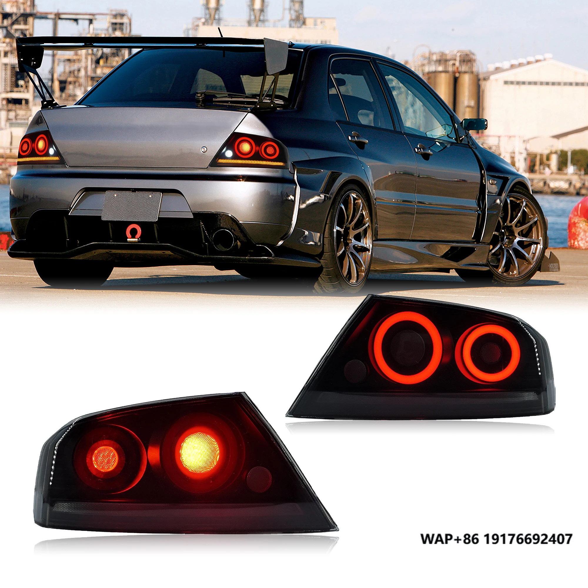 

Tail Lights forMitsubishi Lancer EX EVO 2001-2007 Year Led Tail Lamp Accessories
