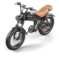 Emoko C93 Electric Bicycle 1000W Motor 48V20AH Battery Mountain Aldult Electric Bike 20*4.0 Inch Fat Tire Motorcycle E-bike