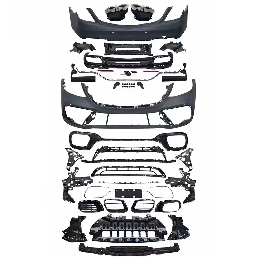 

STLFFor benzs W222 S Class 2014-2020 Change S63 S65 Facelift with Car Bumpers Headlights Taillights
