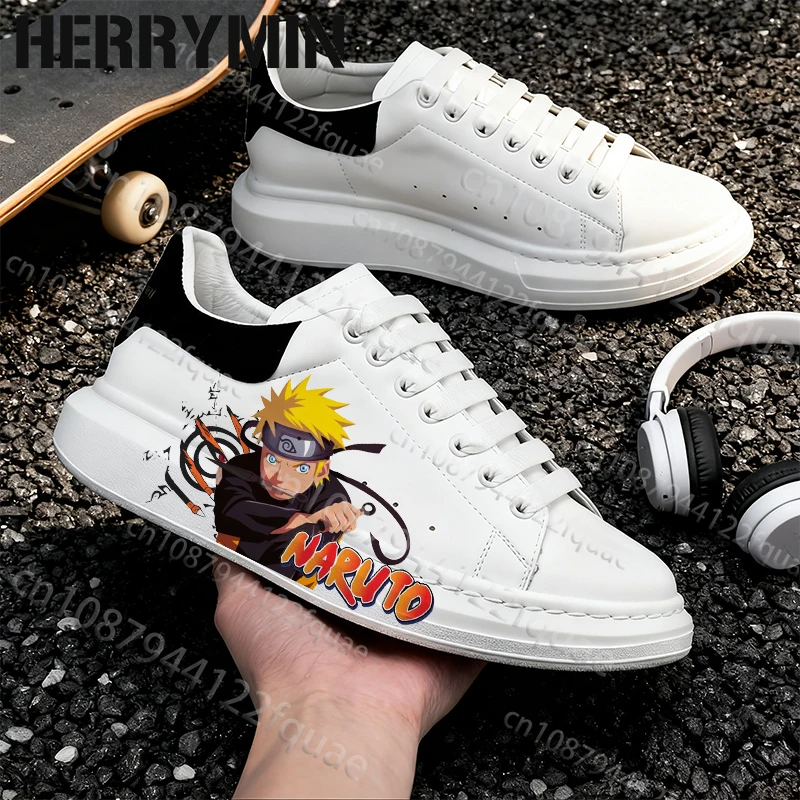 

Cool Naruto Uzumaki Youth Student Adult Leisure Shoes Print Man Woman Soft Sole Breathable Comfortable Walking Shoes Size 35-44