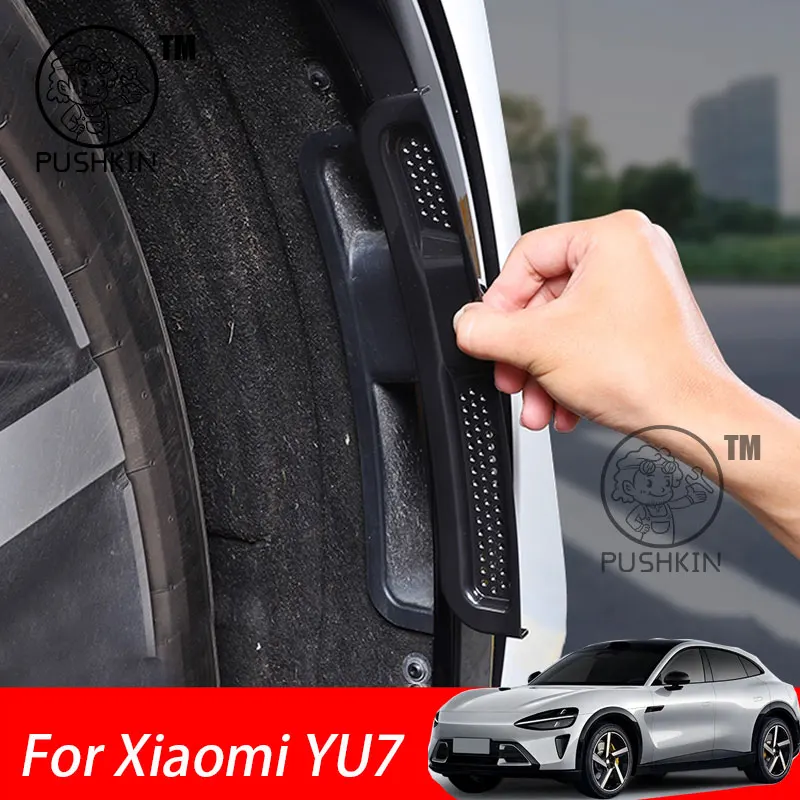 

For Xiaomi YU7 2025 Front and Rear Wheel Arch Vent Protective Cover Air Intake Covers Modification Accessories