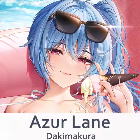 Azur Lane USS St. Louis Dakimakura 2WAY Hugging Body Pillow Case Anime Pillow Cushion Cover