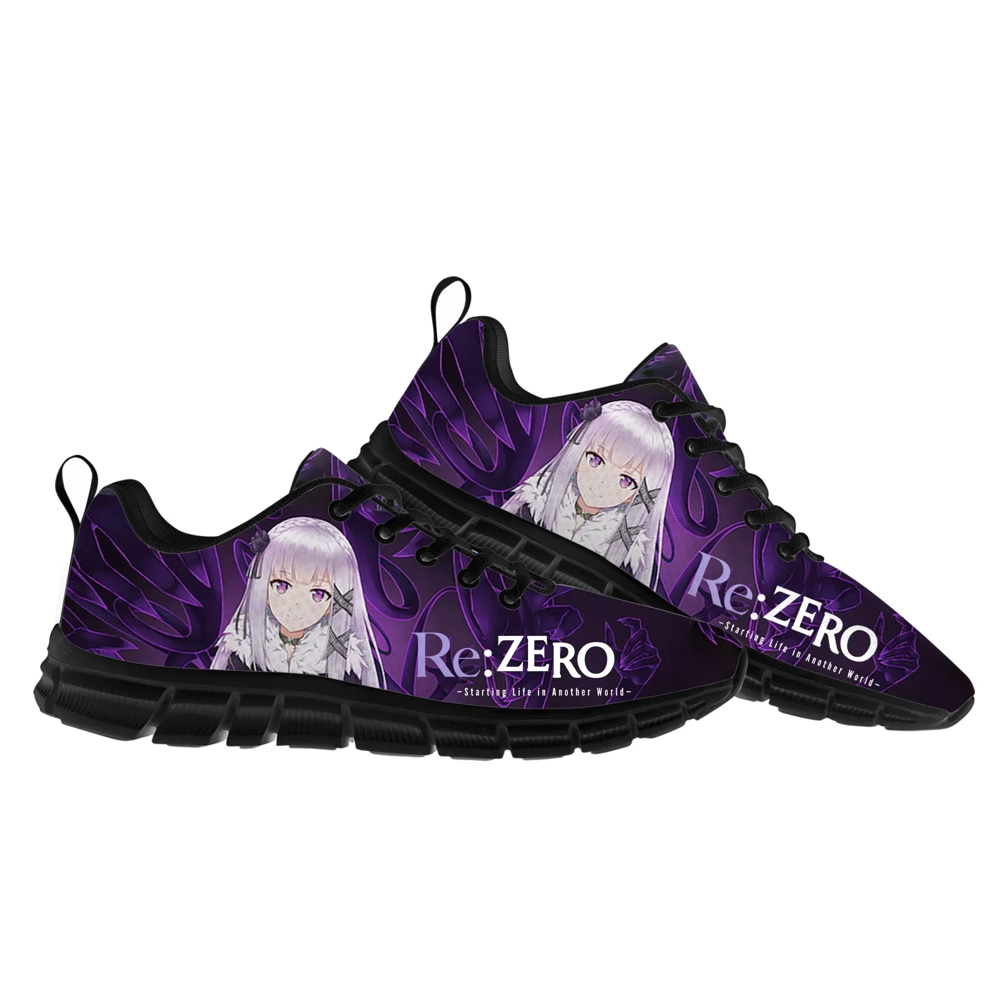 

Re:Zero Sports Shoes Mens Womens Teenager Comfortable Sneakers Emilia High Quality Anime Cartoon Manga Sneaker Custom Shoes