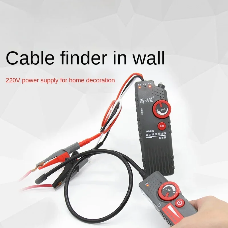 NOYAFA NF-822 Wall Wire Breakpoint Detector Multifunctional Strong Current Line Finder 220V Hidden Line Detector