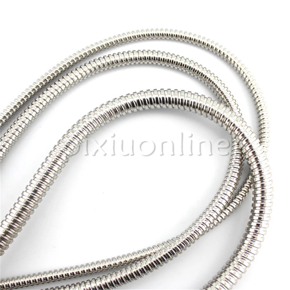 1/2/3meters 4/6/8/10/12/15/20mm 304 Stainless Steel Corrugated Pipe Wire Line Cable Conduit Protect Hose Tube Dropshipping