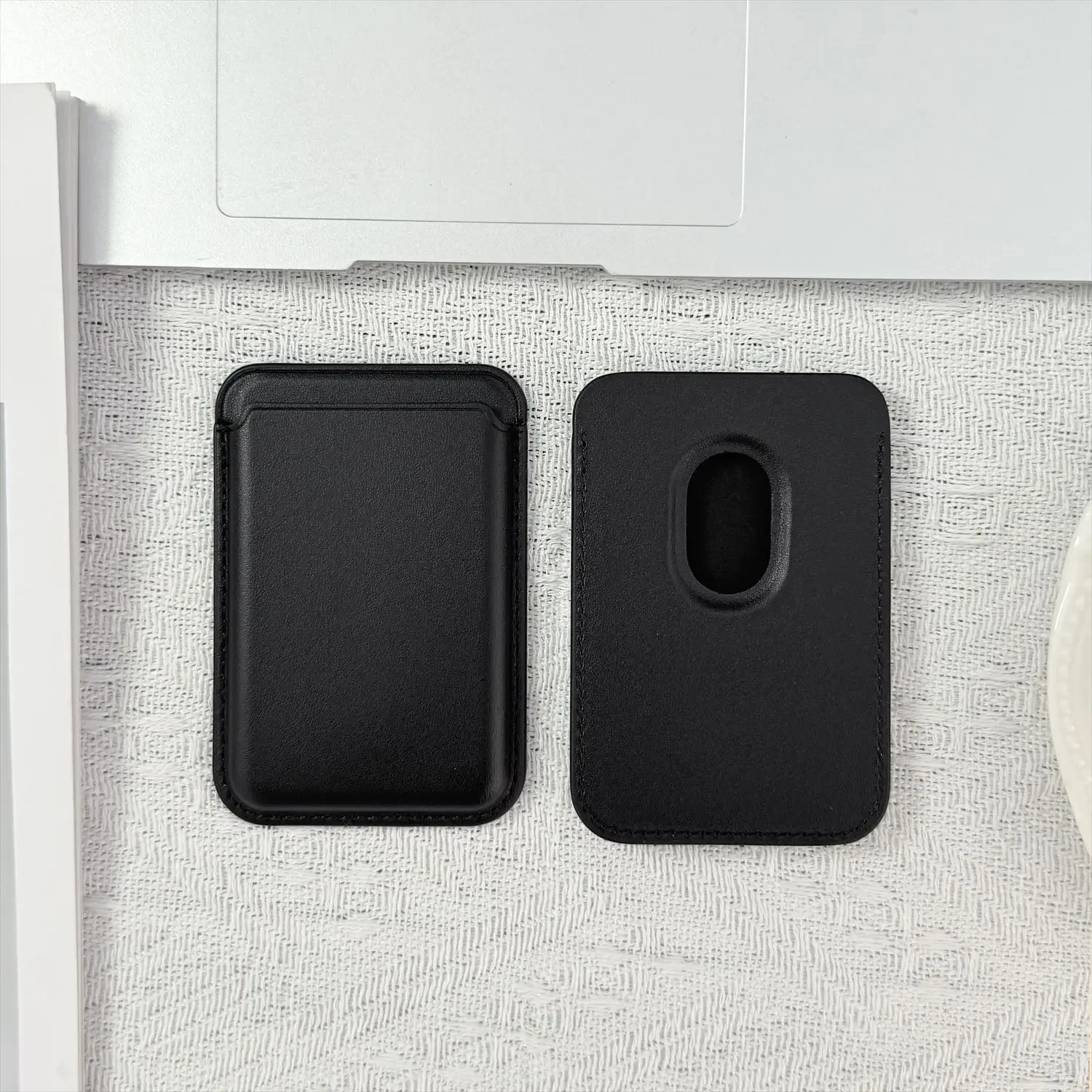 Kartenhalter-Brieftaschen-Ledertasche für iPhone 13, 14, 15, 16, 17, Pro Max Plus, starke magnetische Magsafe-Brieftaschen-Hintertaschenabdeckungen – Detail 4