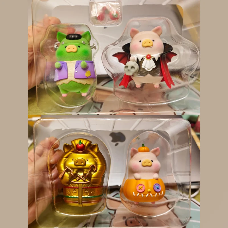 المعلبة لولو خنزير مفاجآت ملء Can V2 صندوق الفينيل لطيف خنزير الوجه عمل الشكل الديكور صندوق الهالوين تحصيل نموذج الهدايا #5