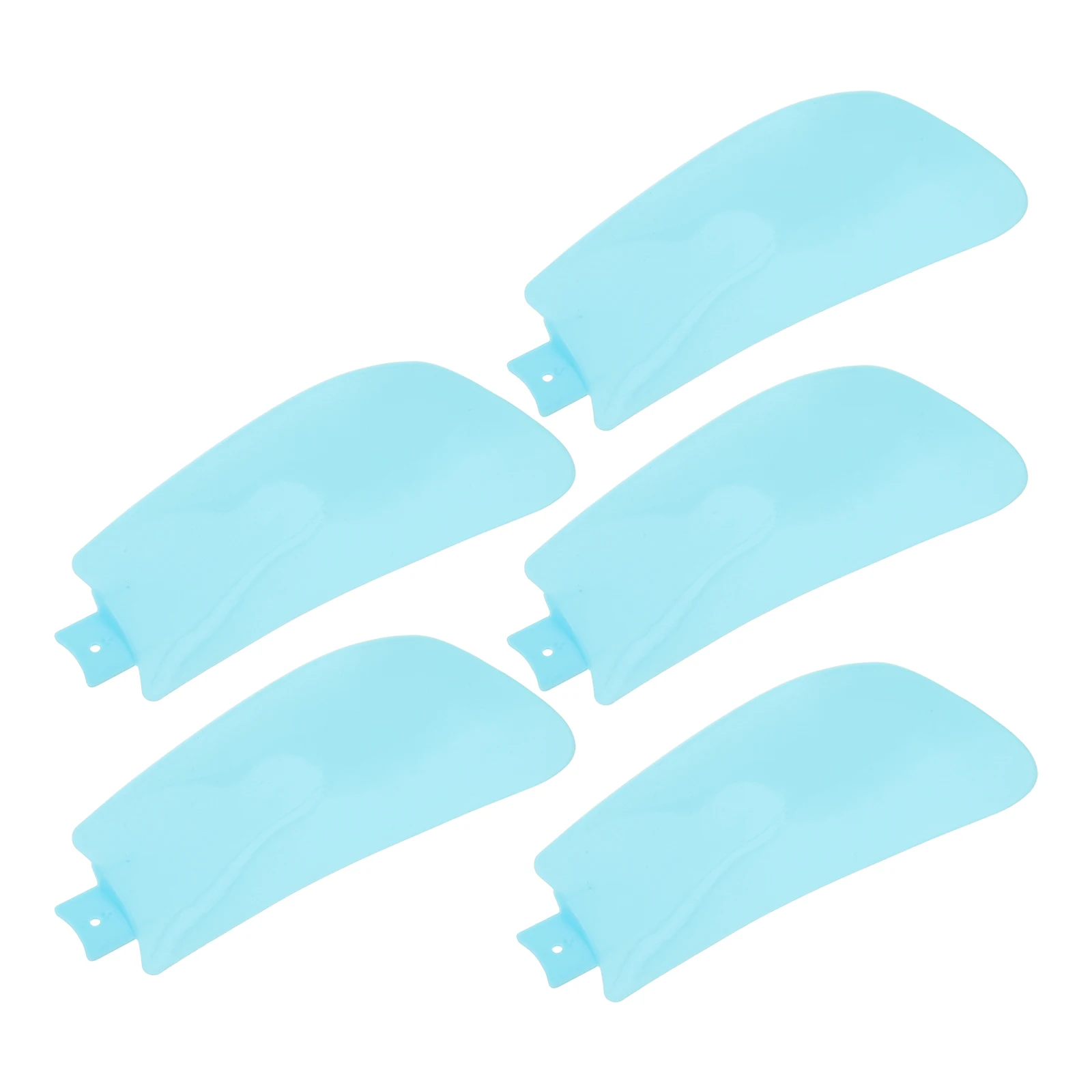 

5pcs Mini Fan Blade Replacement Plastic Blades For Table Standing Wall Floor Fan Household Electric Easy Install Durable Stable