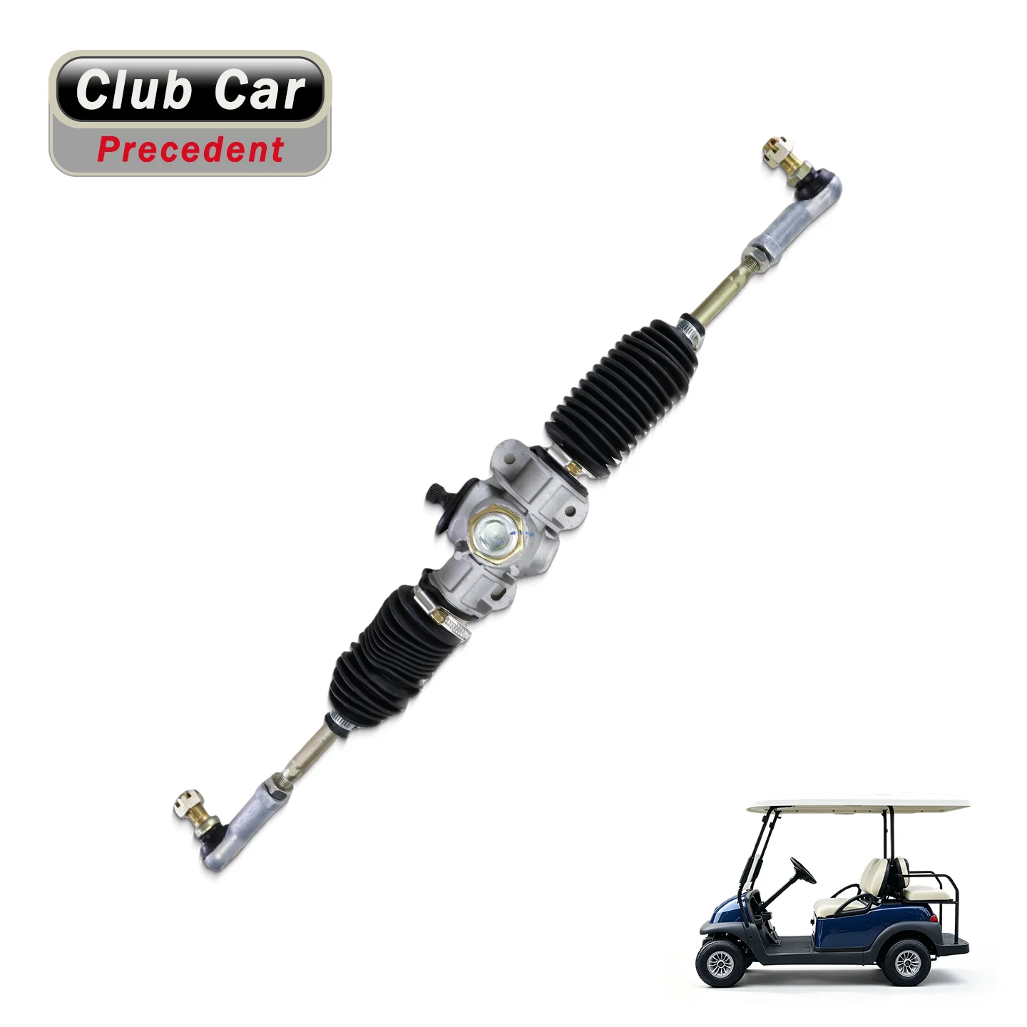 Golf Cart Steering Gear Box Assembly for Club Car Precedent 2004-Up Tempo 2018-Up Rack Pinion 103679701 103826301 102288601