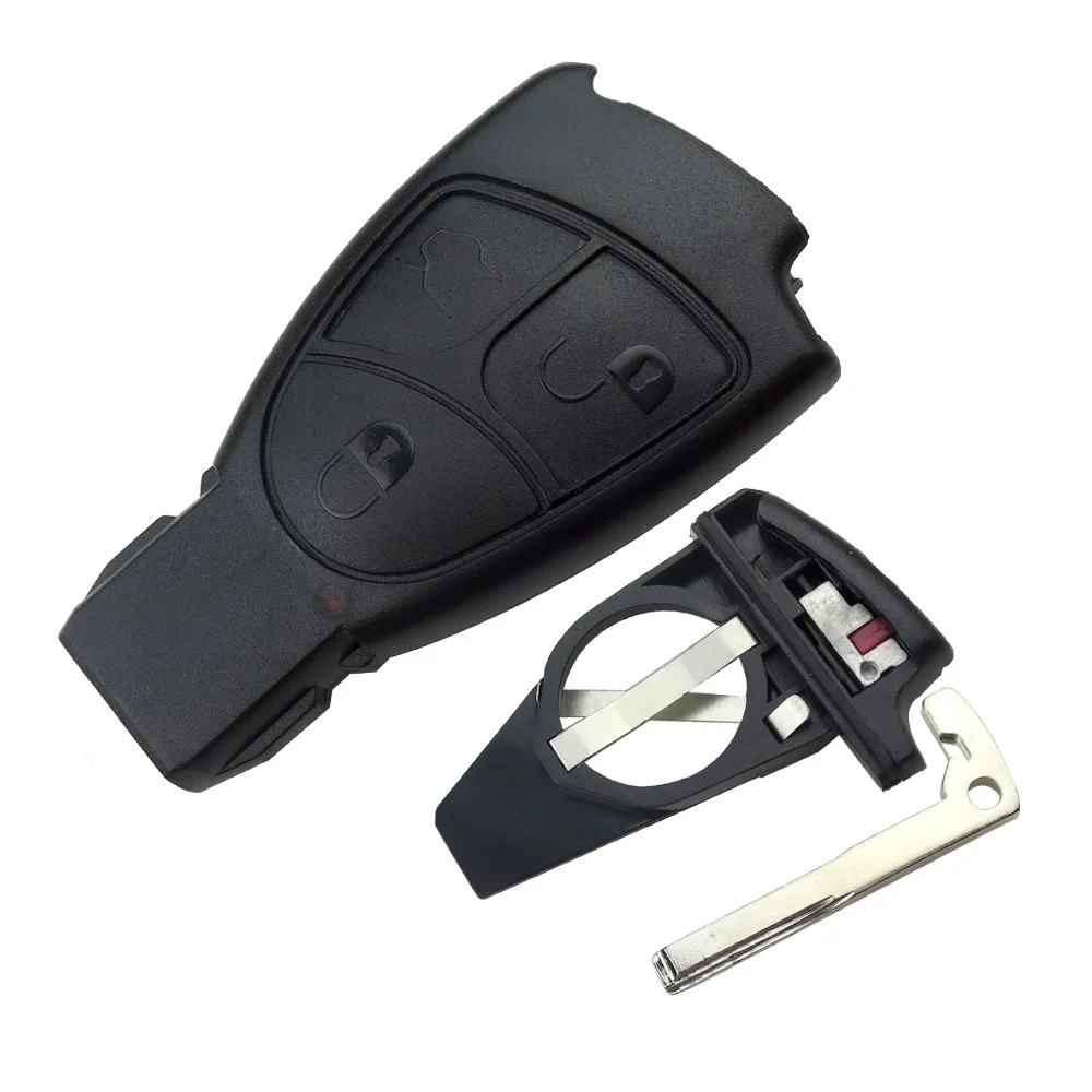 OkeyTech 2/3/3+1 Button Car Key Shell Case for Mercedes-Benz Key case for Mercedes Benz W168 W163 W203 W205 W208 A200 Vito Smart