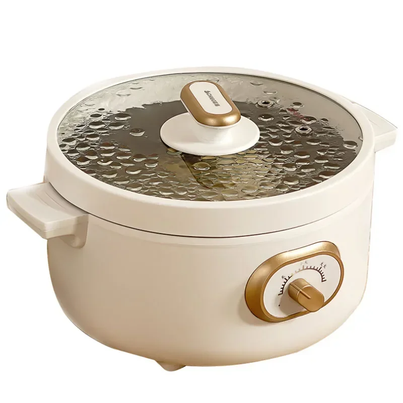 For 220V/1000W Integrated Household Electric Hot Pot ZG-YD217 Multifunctional Rice Cooker 3L Portable Desktop Electric Cooker