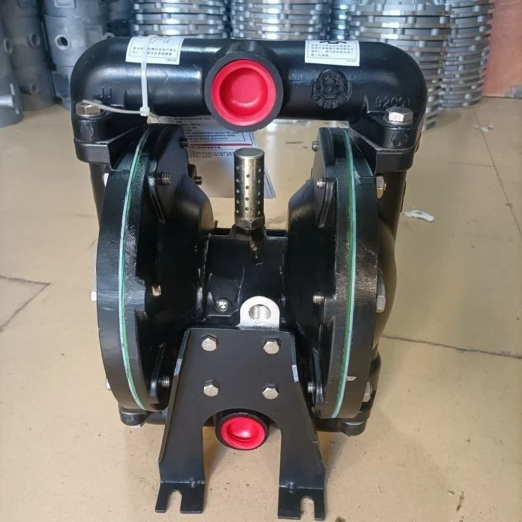 

Pneumatic diaphragm pump DN25 aluminum alloy plastic, stainless steel plastic filter press pump