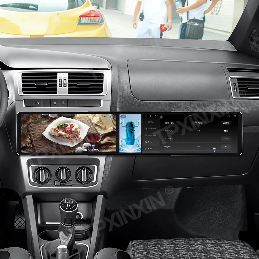 Car Accessories Radio For Volkswagen Fox 2014-2018 Android Auto GPS Navigation Multimedia Stereo Receiver Head Unit Offline Maps