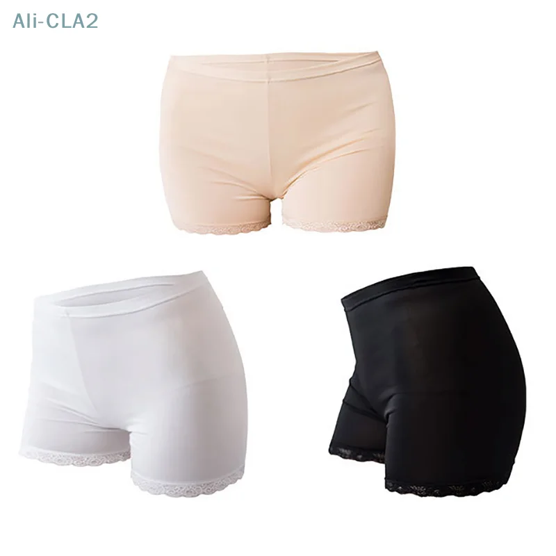 Pantaloni corti di sicurezza senza cuciture in morbido cotone da donna mutandine estive sotto la gonna pantaloncini in seta di ghiaccio modale Boyshorts intimo stretto