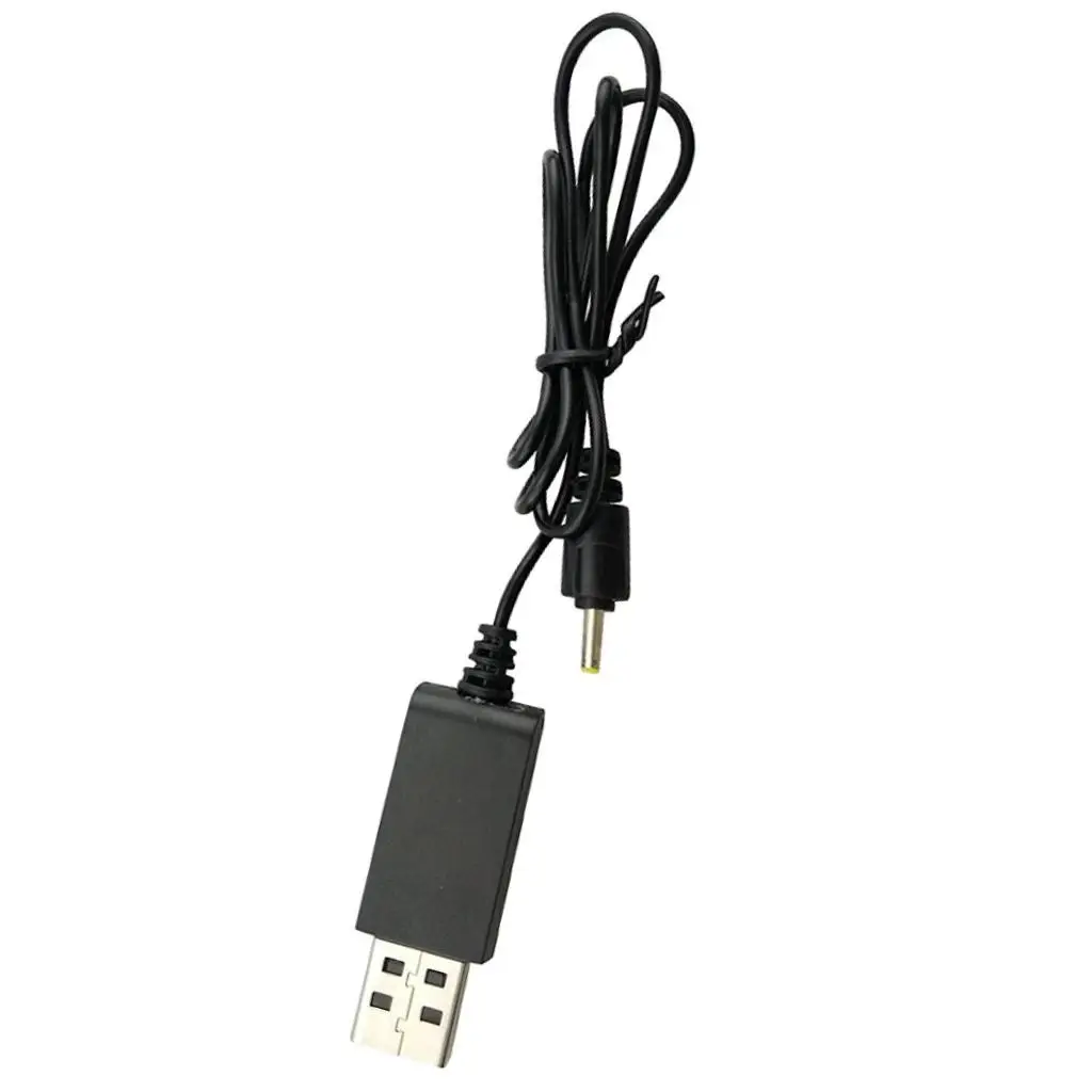 Cabo de Carregamento USB Lipo de Alta Qualidade em Plástico Preto para Helicóptero RC e Drone JJRC H47 E56