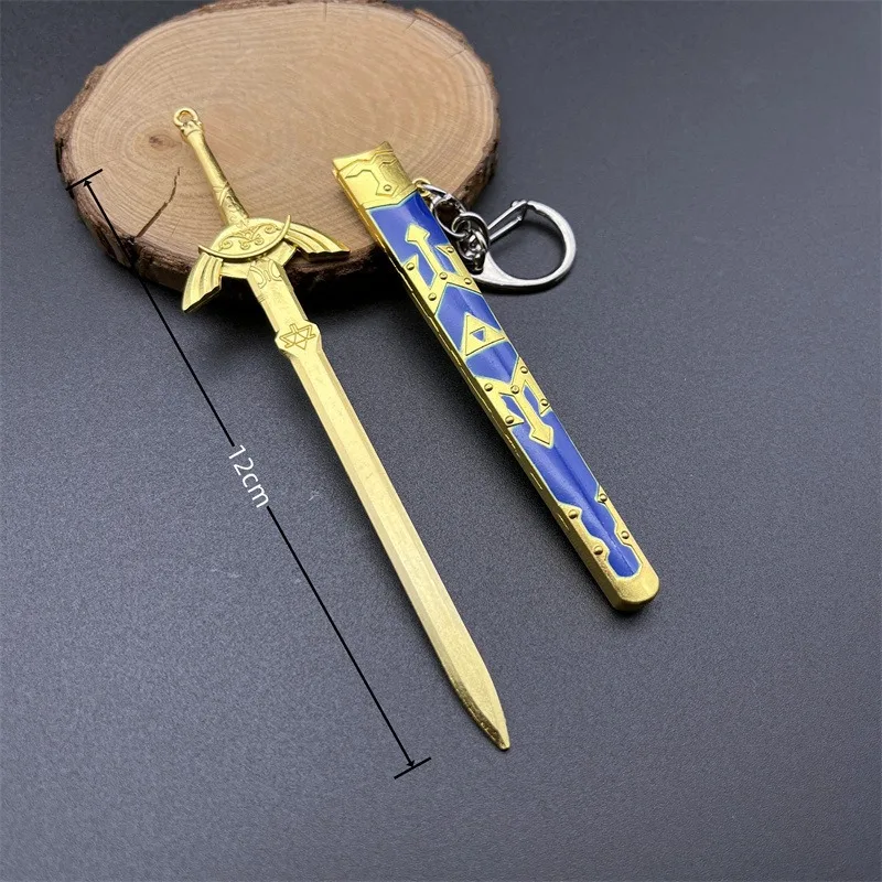 20 Styles Metal Scabbard of famous ancient Sword Keychain Unopened blade Pendant Keyring Charms llaveros official-website Gifts