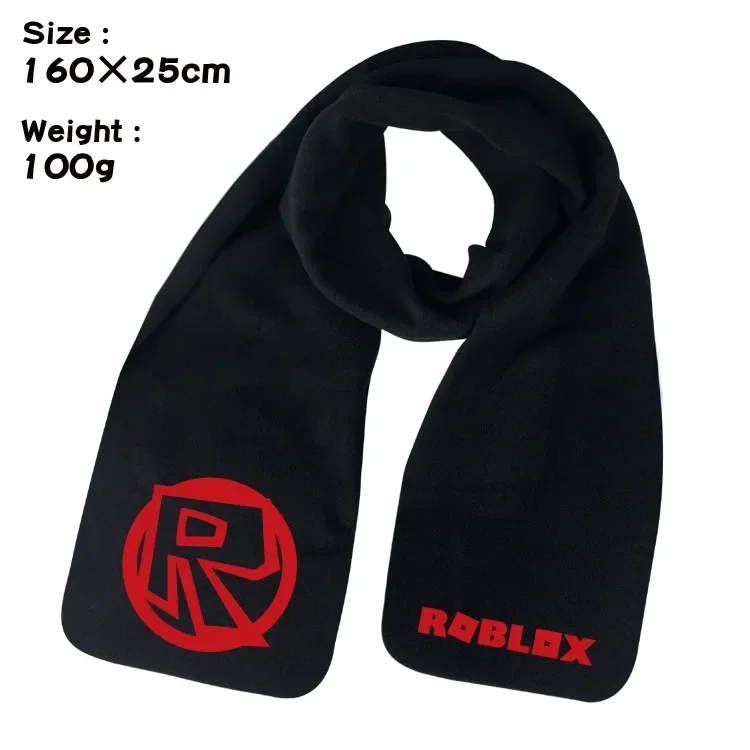 

Roblox Surrounding Clothing Animation Scarf Crystal Velvet Scarf Autumn and Winter Warm Scarf Children's Toys Gifts