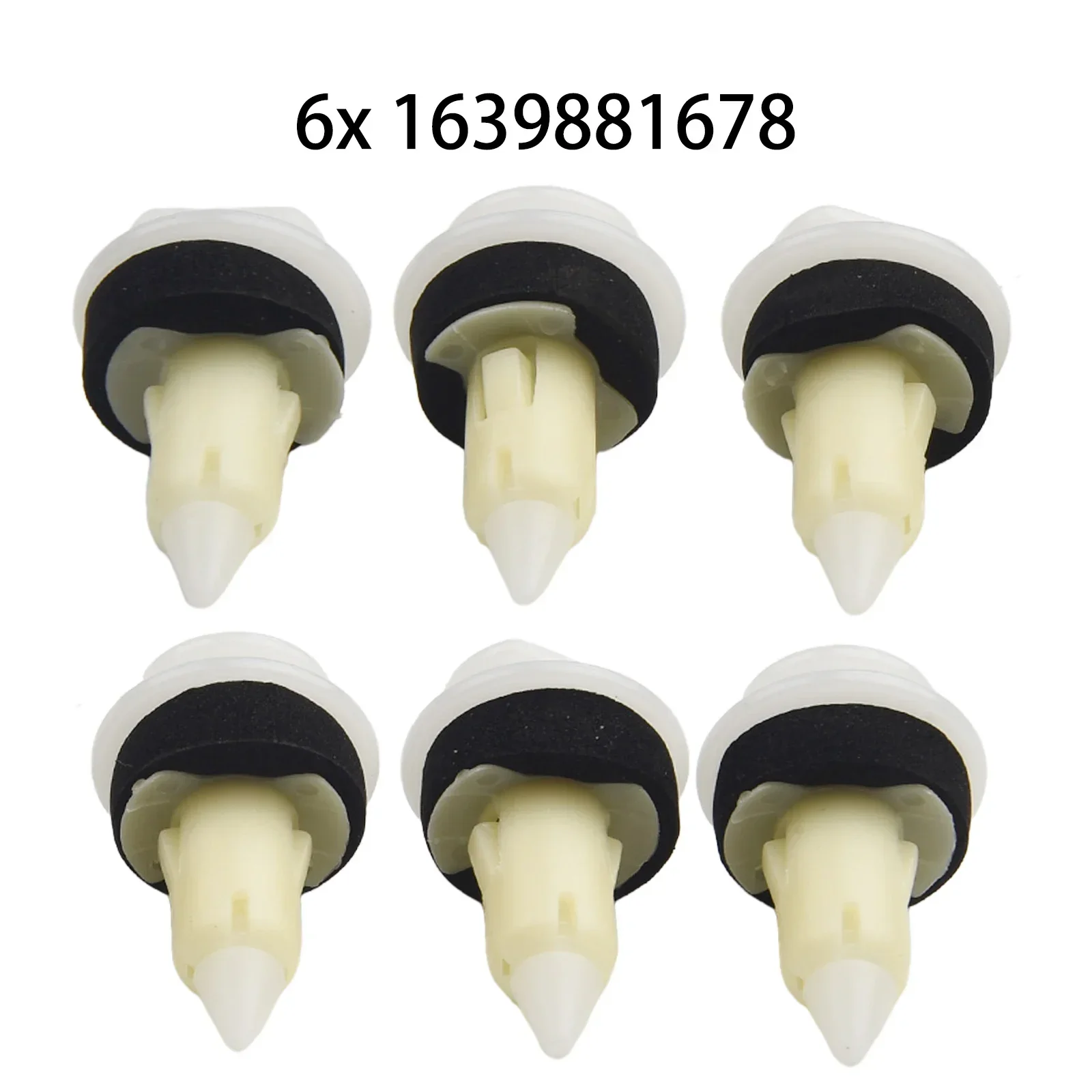 6Pcs Car Fastener Clip-Inner Door Panel Sealer Door Trim Panel Mounting Clips 1639881678 For Mercedes W163 Fastener Clips