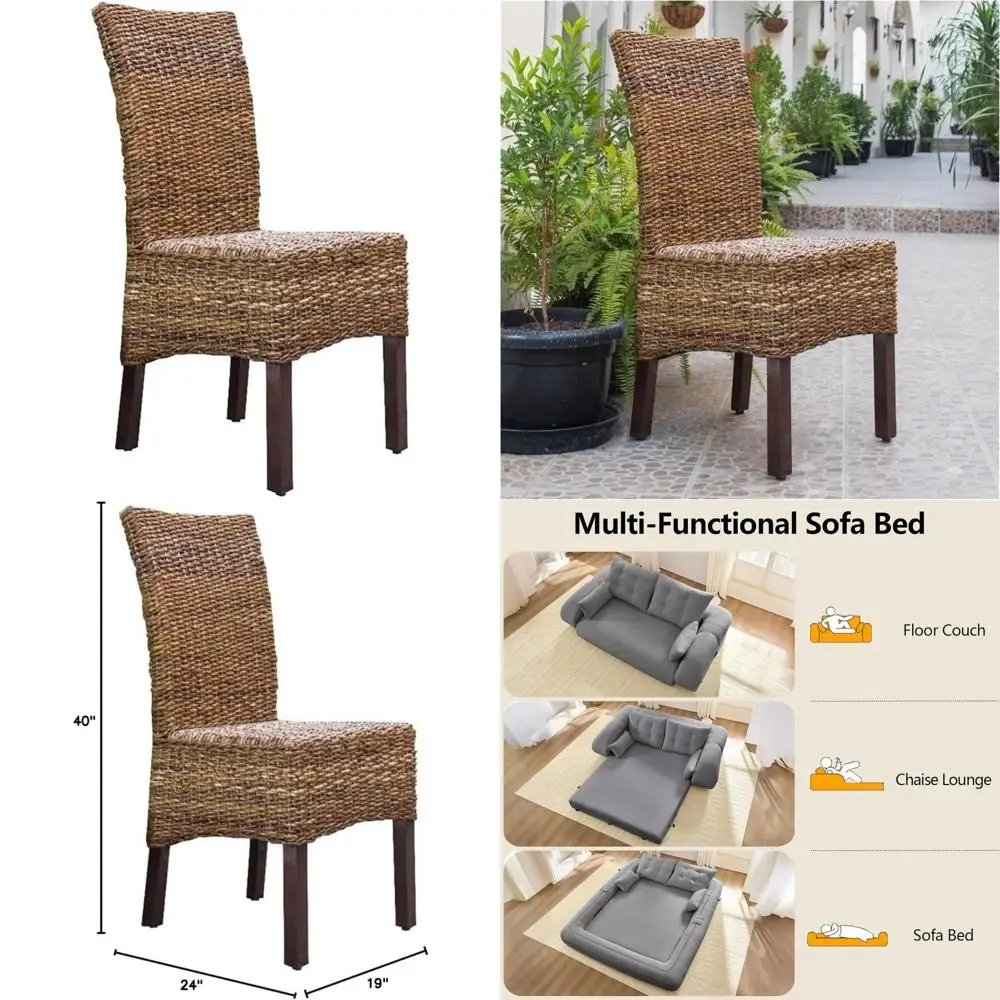 Duża rozkładana sofa 3 w 1 z głębokim siedziskiem i tapicerowanym leżakiem dla komfortowego relaksu