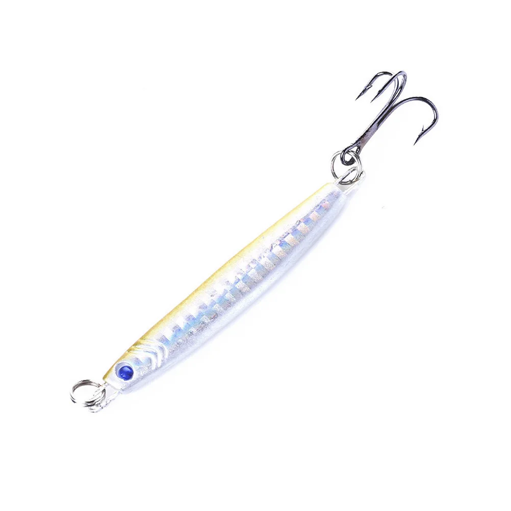 

5pcs 7Cm 12G Metal Hard Bait Fishing Lures With Realistic Swim Action For Saltwater Freshwater Fishing Tackle Gear Accessories