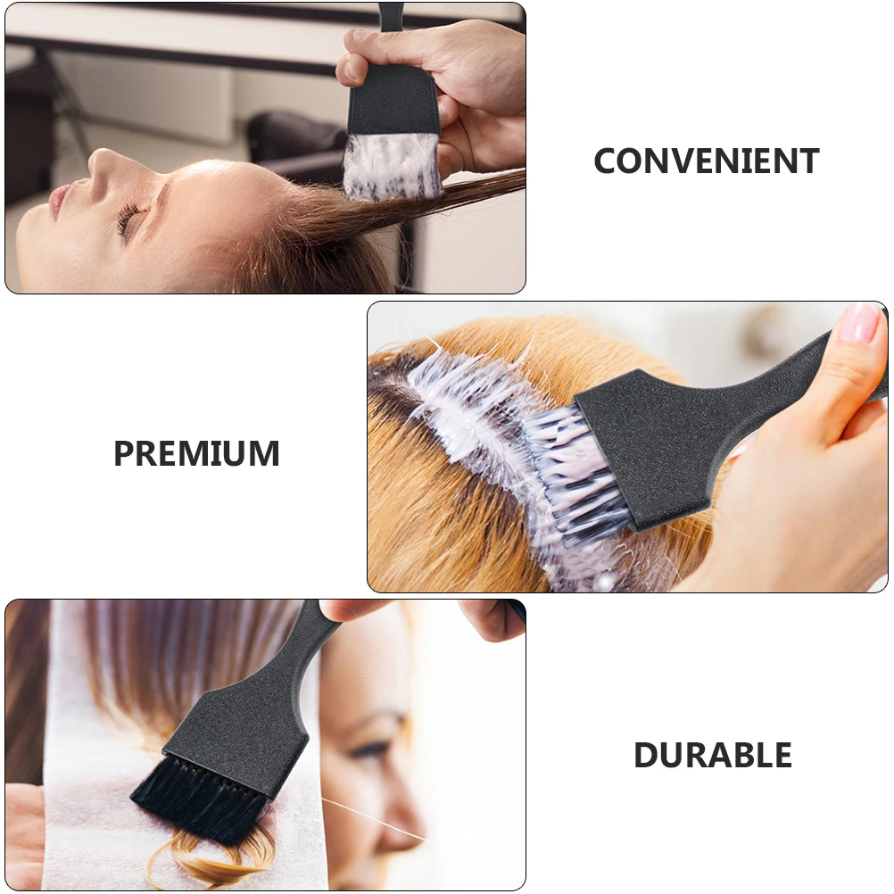 

2 Pcs Household Hair Dyeing Tool Hairdressing Coloring Accessory Salon Brush Practical