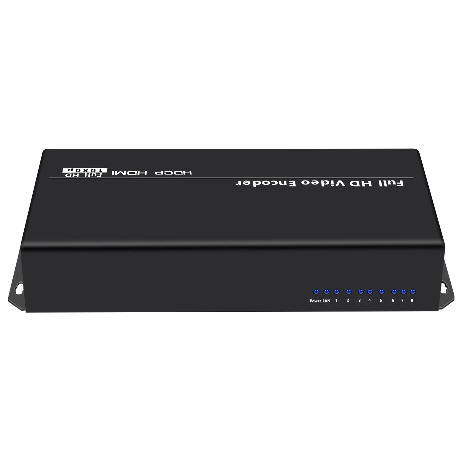 8-канальный кодер HEVC H.264 H.265 HD HDMI-IP-видео IPTV Кодер потокового передачи в реальном времени Кодеры HD с UDP HLS RTMP RTSP SRT ONVIF