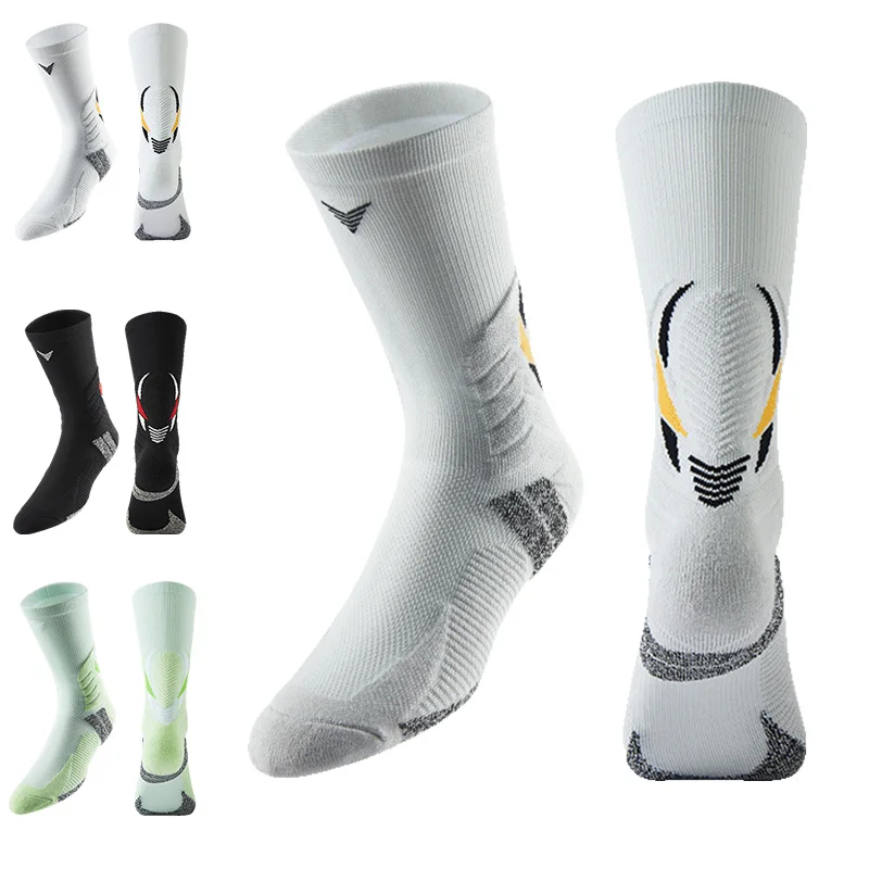 2025 Veidoorn Mens Athletic Crew Socks Thick Cushion Running Socks for Men Women Towel Bottom Sport Socks