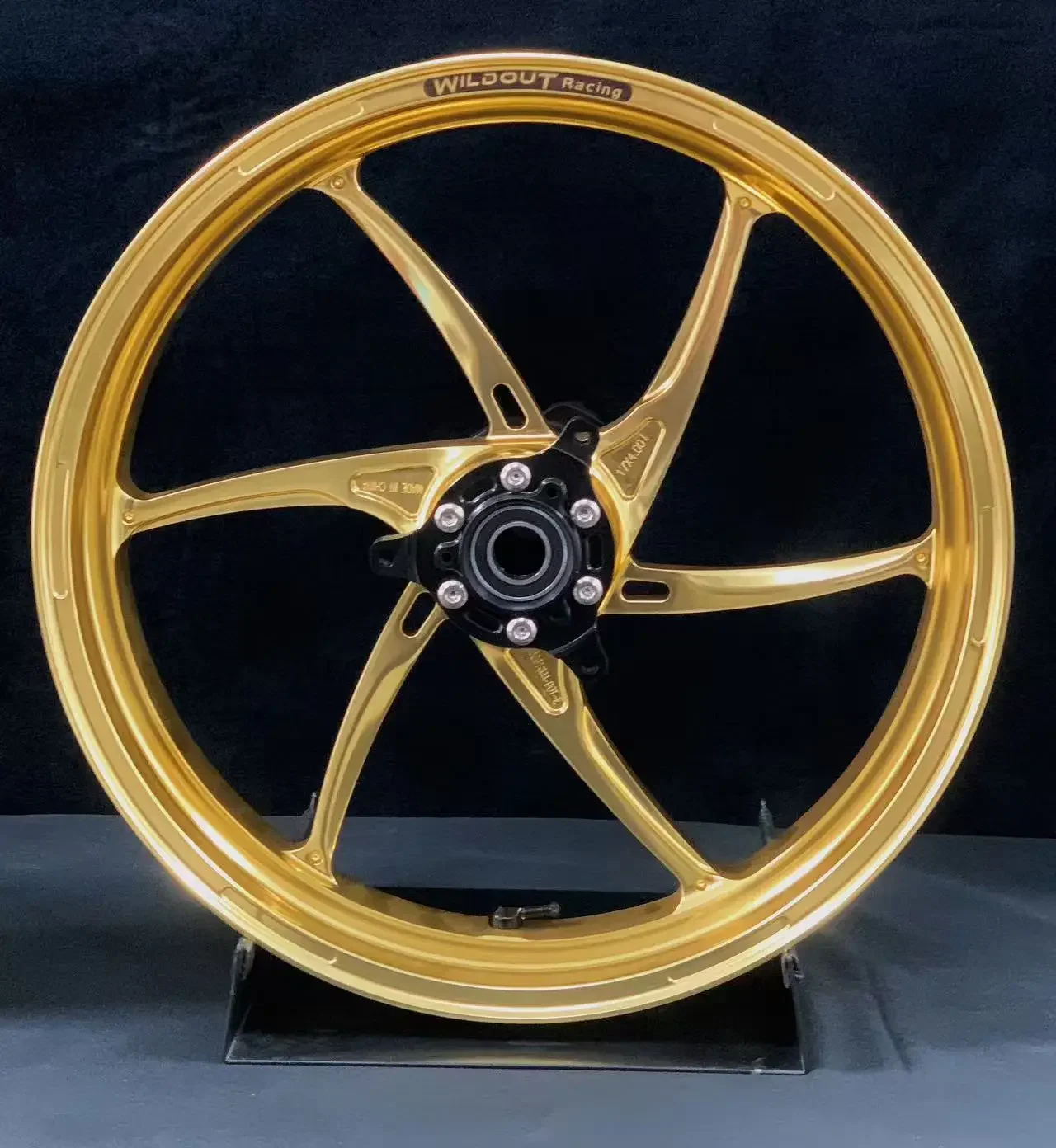 High Quality Customized High-end Aluminum Alloy Color Anodized Motorcycle Forged Wheels for YZF-R3/MT-03 New！！