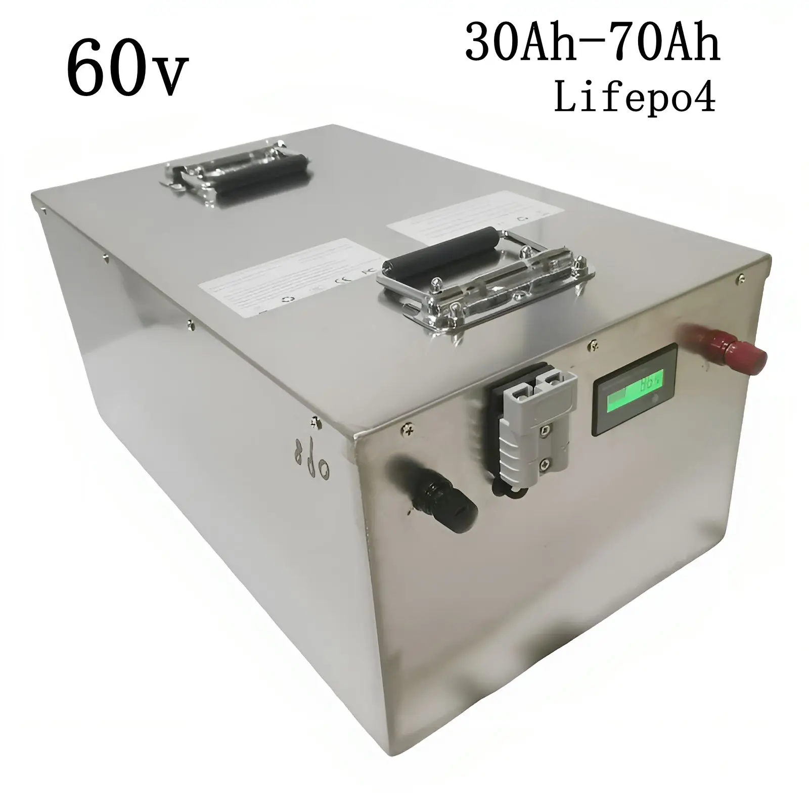 

Литиевая батарея LiFepo4 60 В 30 Ач 40 Ач 50 Ач 60 Ач 70 Ач для двухколесных трехколесных электромобилей