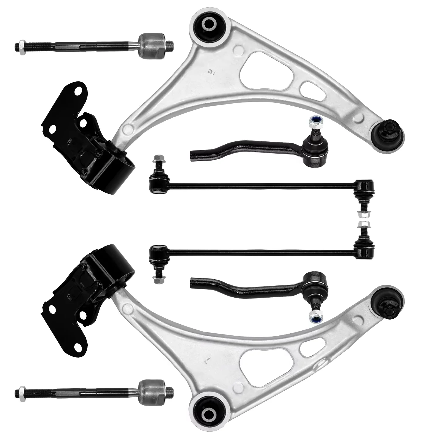 

AzbuStag Front Lower Control Arm Sway Bar Link Tie Rod 8Pcs Kits for Acura MDX Honda Pilot Passport Ridgeline 2014-2022