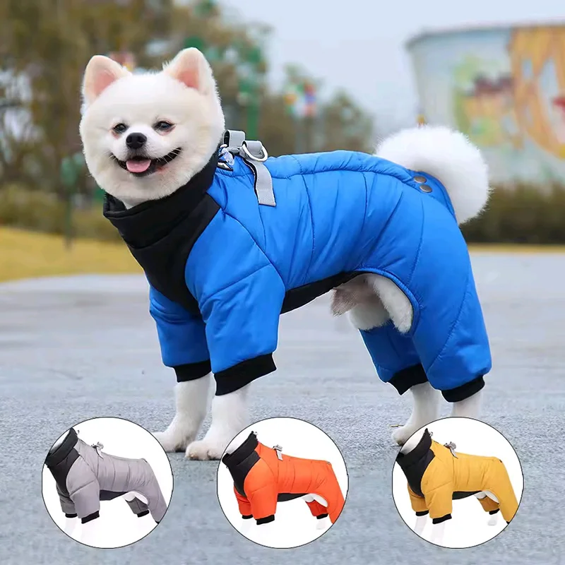 

Winter Warm Thicken Pet Dog Jacket Waterproof Dog Clothes for Small Medium DogsPuppy Coat Chihuahua French Bulldog Pug Clothing