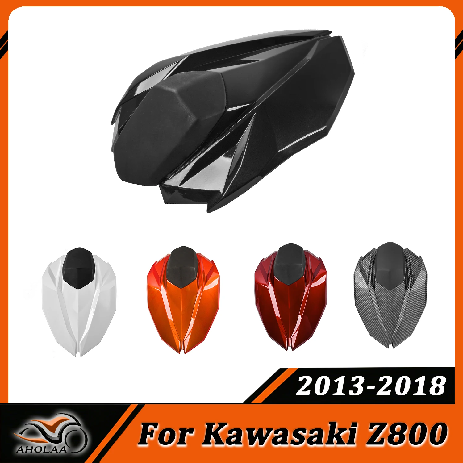 

For Kawasaki Z800 2013-2018 Motorcycle Single Solo Seat Cover Fairing Rear Pillion Passenger Cowl